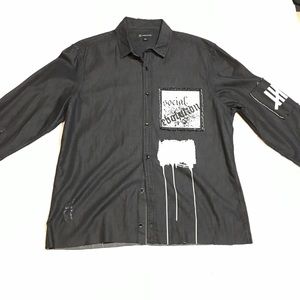 Inc. Distressed Shirt